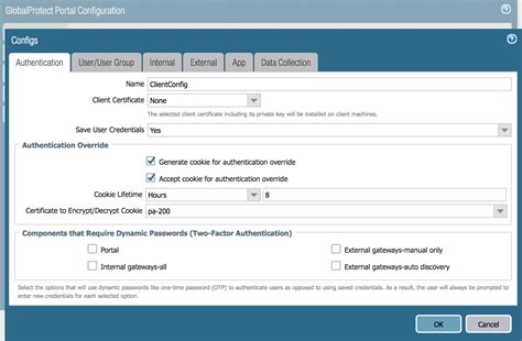GlobalProtect Portal .
